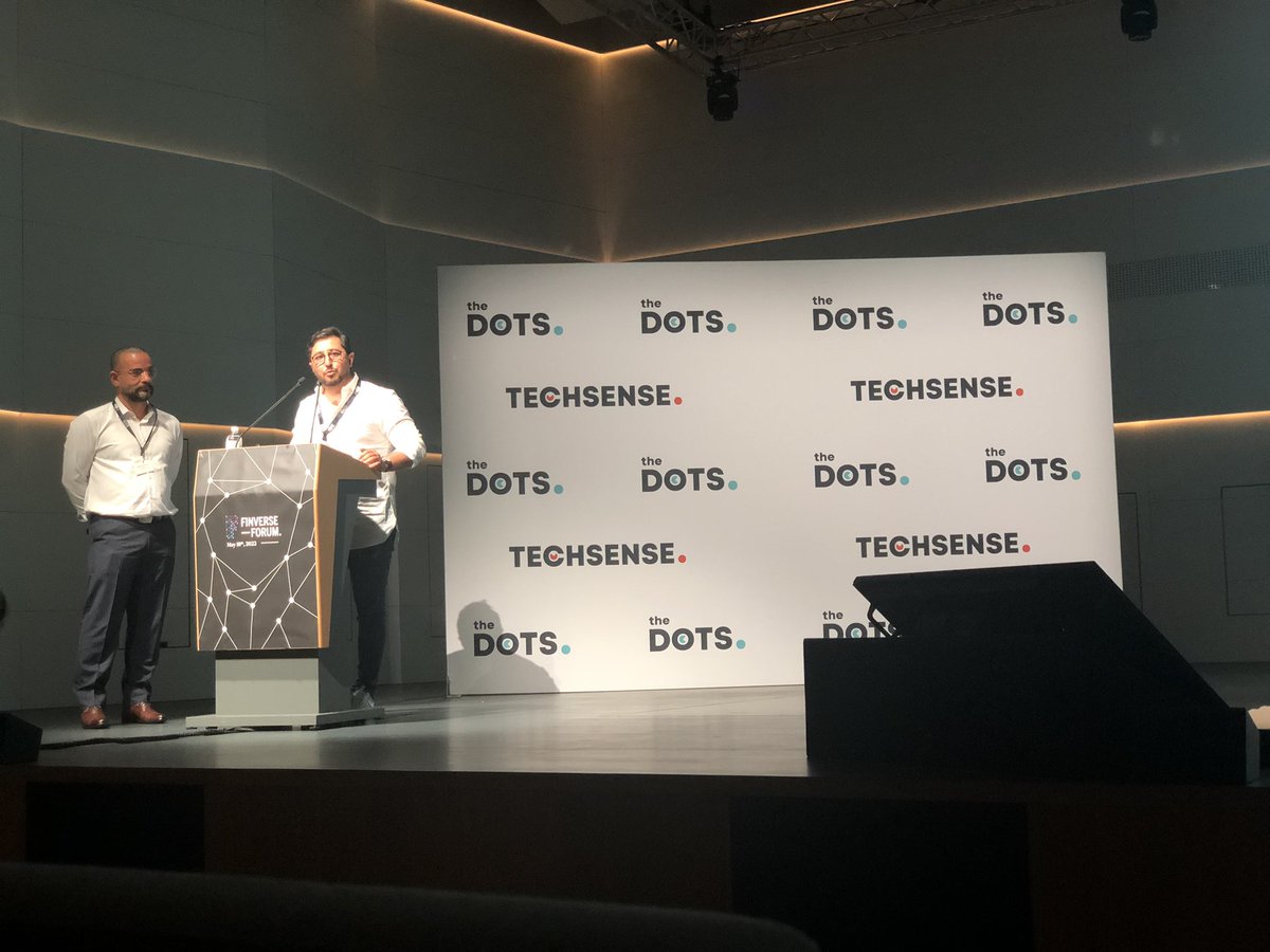 TechSense_Media's tweet photo. #FinverseForum
- Mehdi El Mansouri & Abdelkader Mouloudji of @gift_metacard,
- Jesus Peña of @Nexify_Exchange (@NexifyExchange),
- and @MBracchetti of @Virtual_Rangers were present this morning for the open speeches! 🚀 https://t.co/cViSF1relD