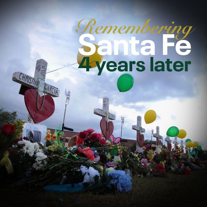Four years ago today, we lost the lives of eight students and two teachers at Santa Fe High School. Since then, no laws have been passed in Texas to prevent another mass shooting from taking our loved ones.

We must honor the lives lost with action. https://t.co/uzb3gzYFwv