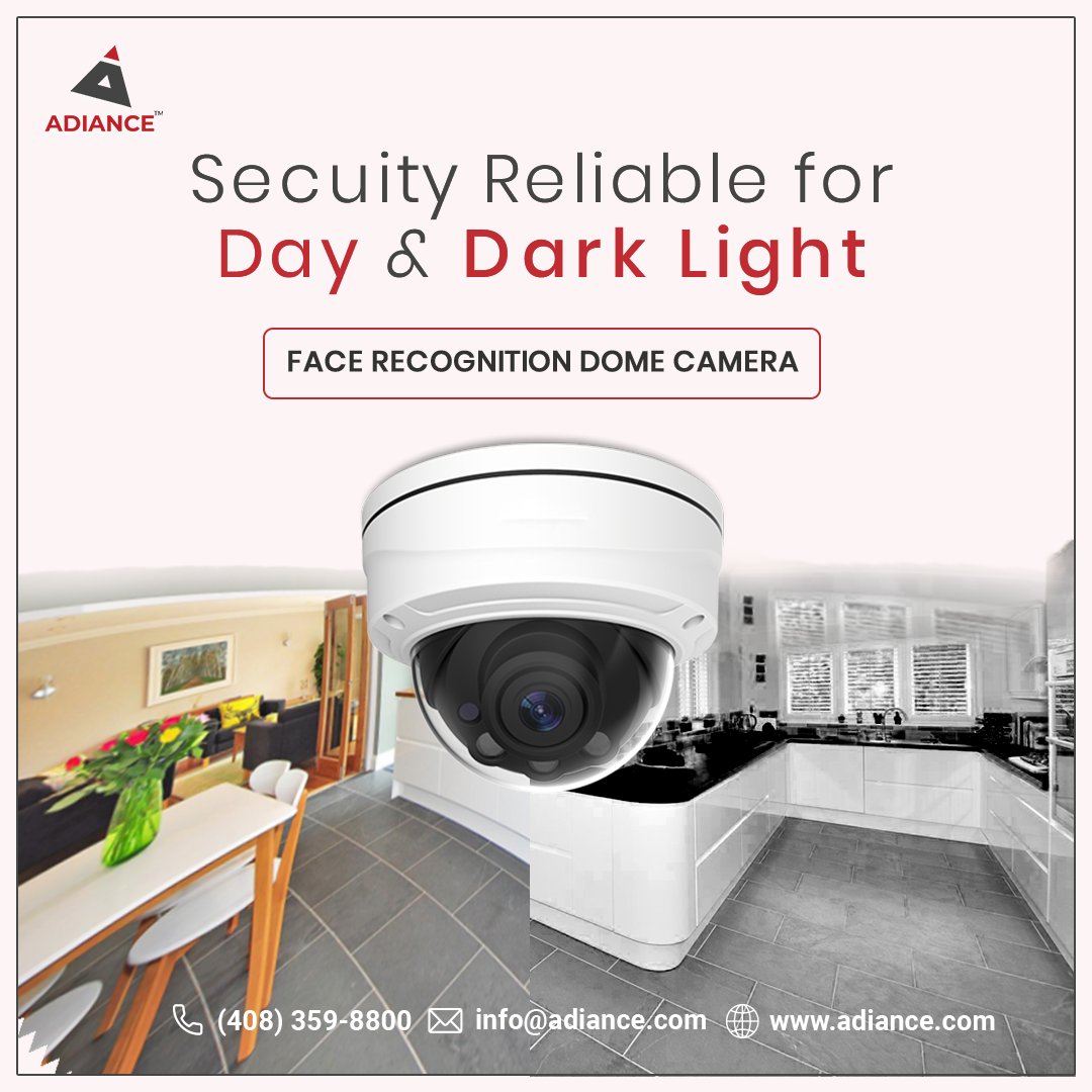 adiancetech's tweet photo. Face Recognition Dome Cameras Are a Thief’s Worst Nightmare
.
Learn more: https://t.co/WsqmF6ihbI
.
#facerecognitioncamera #edgeaifacerecognition #edgeaicamera #adiance #cctvcameramanufacturer #ai #cctvcamera #securitysurveillance  #technology #trend #camera #security https://t.co/b9tJlSodnN