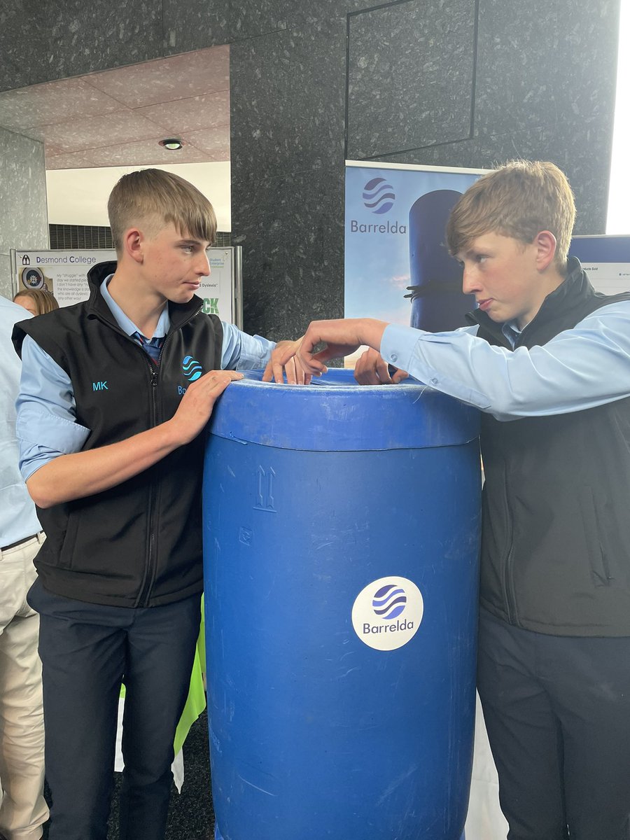 Barrelda gets 1st prize in the #StudentEnterprise Senior category !!!!