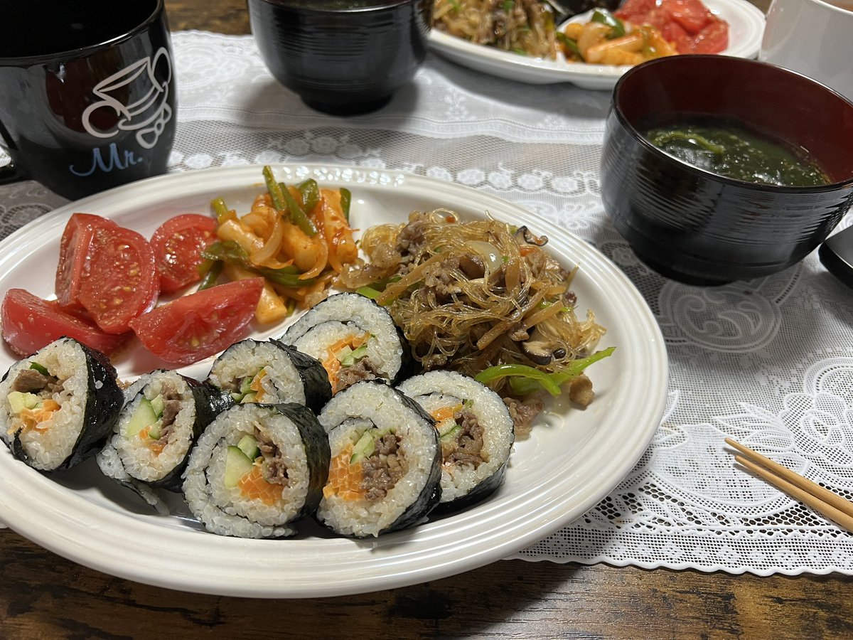 Twilight59Love's tweet photo. 夜ご飯美味しそう！！ https://t.co/t7nuv7sIGP