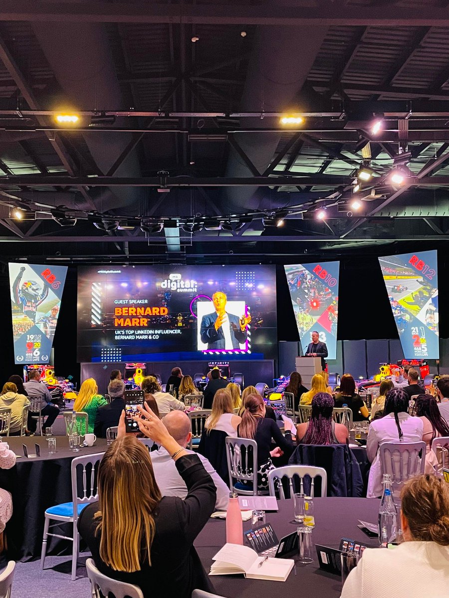 BernardMarr's tweet photo. So, if you were lucky enough to get a ticket for the @123INTERNET  #MKDigitalSummit and just listened to my talk, you now have a better understanding of what the future holds for businesses! 🙌

But tell me, what #TechTrend are you excited to see?

Let me know in the comments 🔥 https://t.co/zQsHfo3bcl