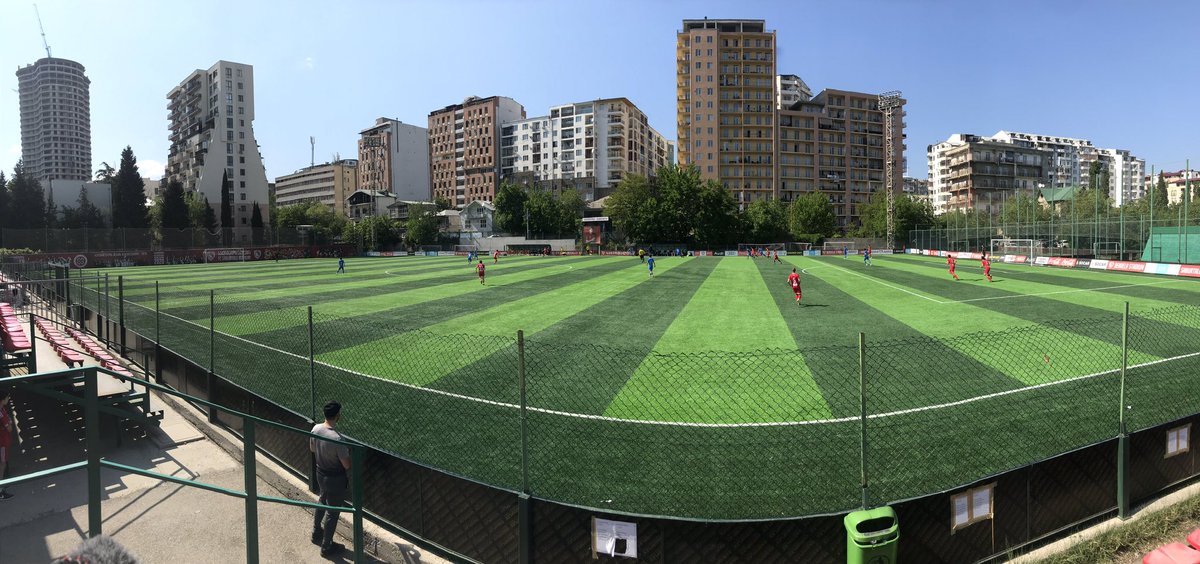 🇬🇪⚽️Georgian 3rd tier action for us to vlog today.

🔴 Saburtalo II 🆚 Kolkheti Poti 🔵

Bendela Arena, Tbilisi 📍🏟

🔜Vlog coming up on Friday, stay tuned!👀