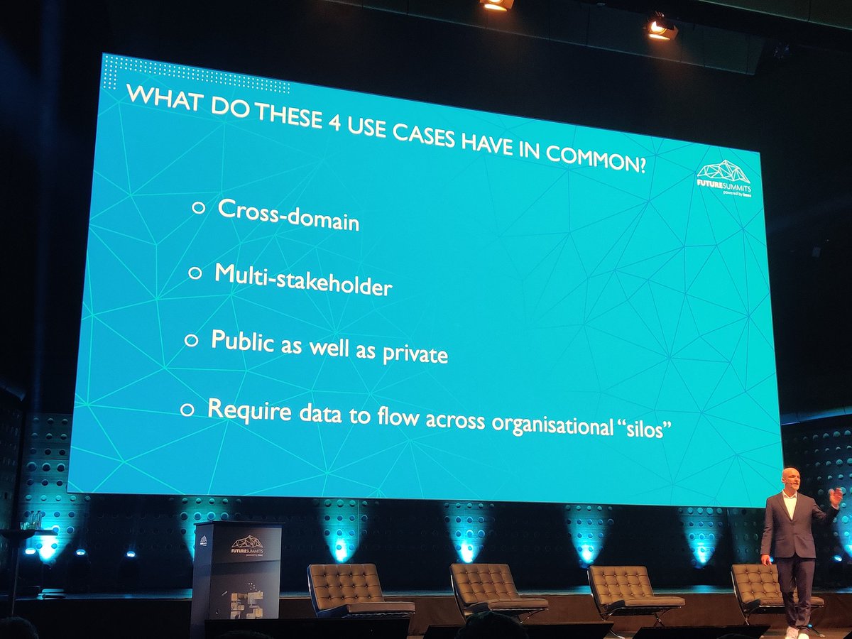 ArentsHA's tweet photo. At #FutureSummits2022, @tanguycoenen, Strategic Project Development Lead @imec_int, discusses what #characteristics make a #dataspace successful. Involvement by the public sector is a key #success factor. Een duidelijke #uitdaging voor het toekomstig Vlaams #datanutsbedrijf #DNB! https://t.co/t2Q3E7hStH
