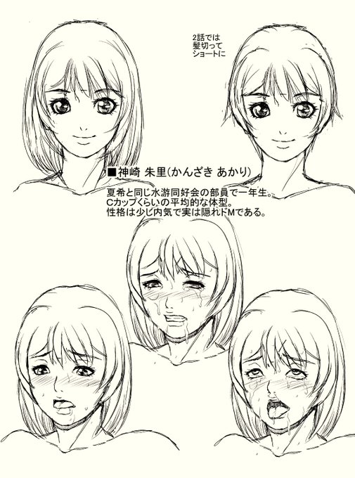 「発育の良いスク水女子たちが用務員のおっさんと～」の登場キャラクター 