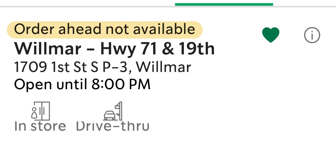 mag_1018's tweet photo. @Starbucks How do I check availability if my store always has order ahead turned off? https://t.co/cX6zU88rqG