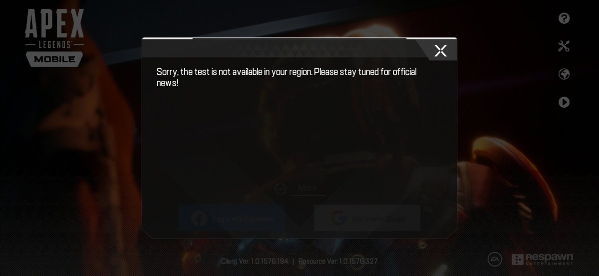 Alkid192's tweet photo. #apexlegendsmobile
So... This game don't want me to JUST PLAY. I know about world situation, but why i can't just PLAY A GAME!? I want to play ApexM, but I can't just because I am Russian! That's a discrimination, ya know? CODM still better for me. https://t.co/sqk466iN2K