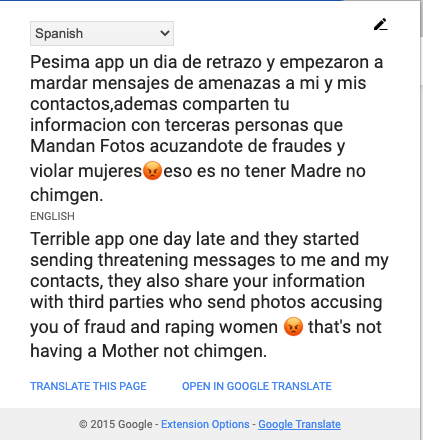 Nethanella's tweet photo. Another #FakeLoan #ScamApp #ExtortionApp in @GooglePlay worth spreading the word about @malwrhunterteam to all our friends in 🇲🇽 Mexico
https://t.co/beTw0Zn9xy
af8d4fd53f9d1a575e20b3d3f579c3314855c64572ace38e33f678f00d5a952f
0 VT detetion
100,000+ Installs😑 with review like this https://t.co/jpTibejKzR