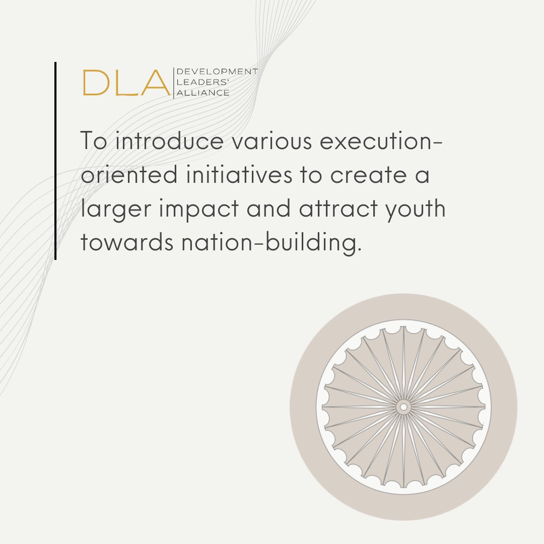 DLA_India's tweet photo. We at DLA aim to nurture and promote genuine values to create a #unified citizen group who share the same vision as us of #innovationlednationbuilding

#development #leadersoftomorrow #leadership https://t.co/2MNBB3n2Mv