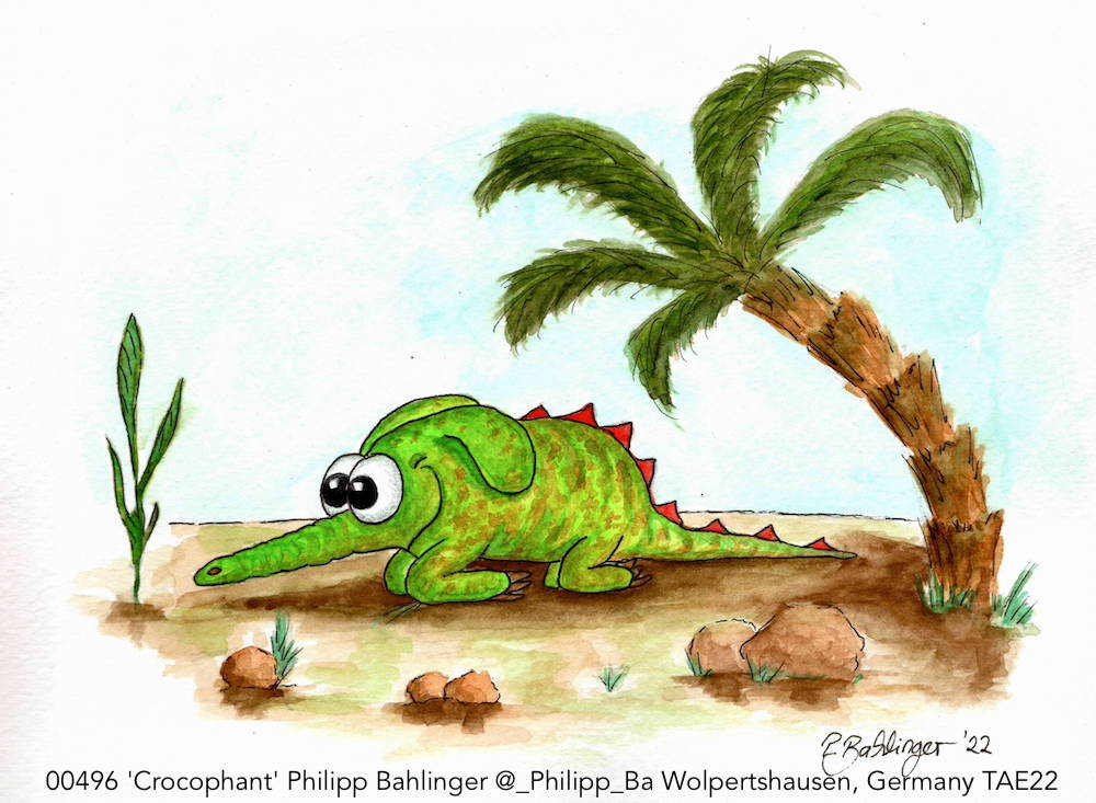 PAEartforacause's tweet photo. 'Crocophant' Philipp Bahlinger @_Philipp_Ba Wolpertshausen, Germany TAE22

Wonderful! Thank you Philipp. Never seen a Crocophant before! 

#TAE22 supporting @Encephalitis Society.
Art Sale: 25/26 June in #YORK. Online sales open 29 June

#Encephalitis #EncephalitisHelp https://t.co/YMinWqXzee