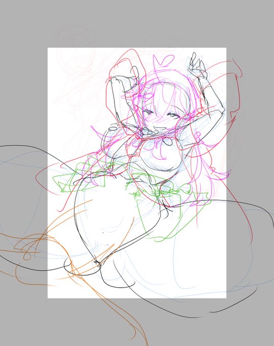 スケッチ

ラ●ィの髪は描きにくい... 