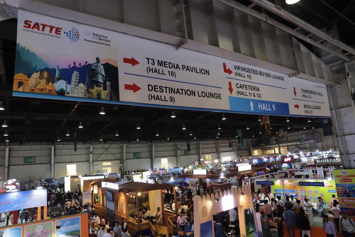 indiaoutbound's tweet image. Thousands of visitors thronged India Expo Centre, near Delhi on Day 1 of #SATTE, a leading travel show. #IO @SATTE_India @in_informa @tourismgoi @VisitSaudiNow