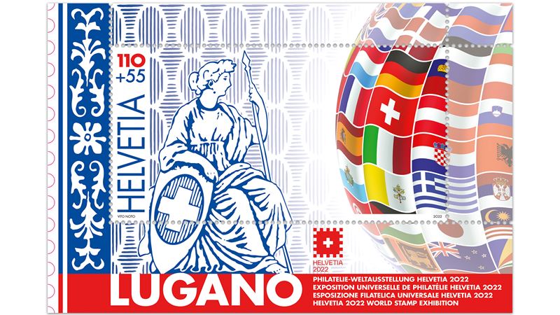 STMediaCH's tweet photo. BriefmarkensammlerInnen! Auf ins #Tessin! 
#Lugano lädt ein zur grossen philatelistischen Weltausstellung HELVETIA 22! 
Nach 50 Jahren ist dieser Grossevent erstmals wieder in der Schweiz!  
Bis 22.5.22.
@ticinoturismo @LuganoRegion @postschweiz 
https://t.co/4DjaQHDMPA https://t.co/vxyVsoUSSR
