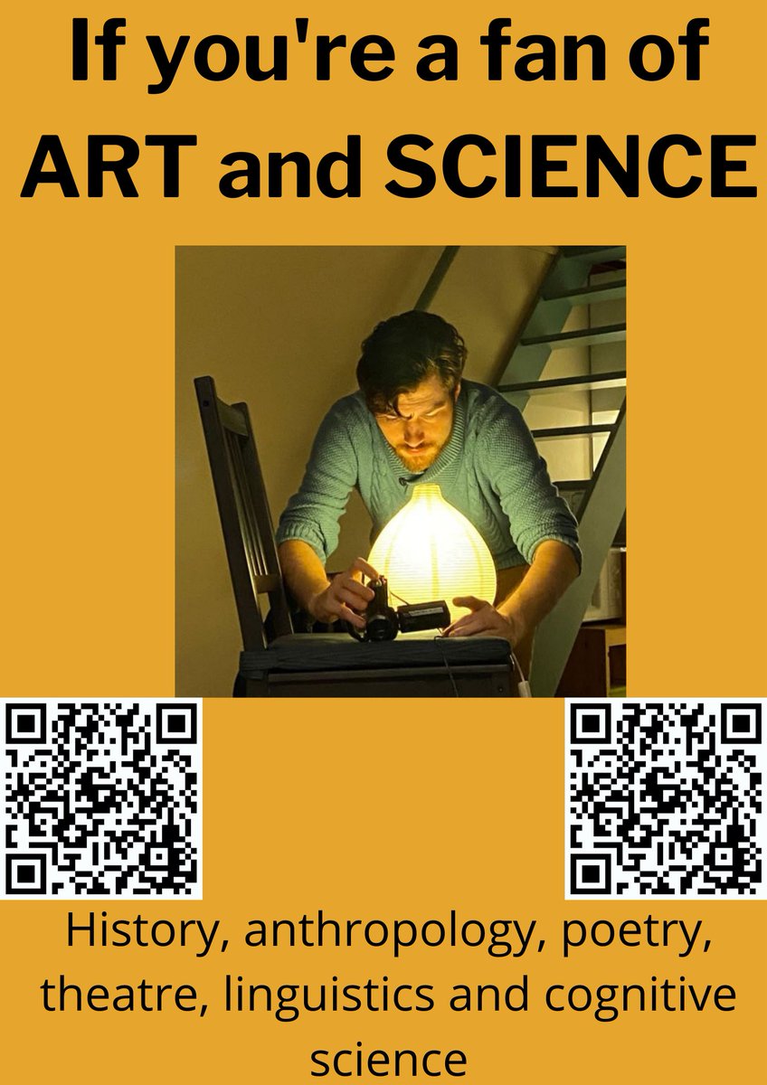 AustinH96648437's tweet photo. #interdisciplinarity #socialscience #twocultures #theatre #poetry #science #anthropology #linguistics #cogntiviescience #psychology https://t.co/P0MSJ2RXY7
