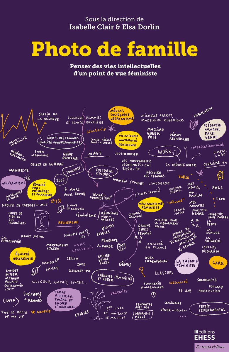 [Rencontre]
📚📸Venez rencontrer Isabelle Clair et Alban Jacquemart à la Librairie Petite Égypte ce 19 mai, à l'occasion de la parution de l'ouvrage Photo de famille. Penser des vies intellectuelles d'un point de vue féministe, nouveauté @editionsehess!
➡️ bit.ly/39wLDkm