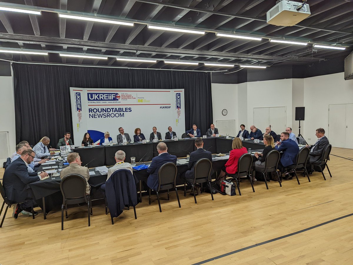 corecities's tweet photo. Great turnout for our CEO round table at #UKReiFF on public/private partnership and investment. #corecities https://t.co/tnIC13ckKD