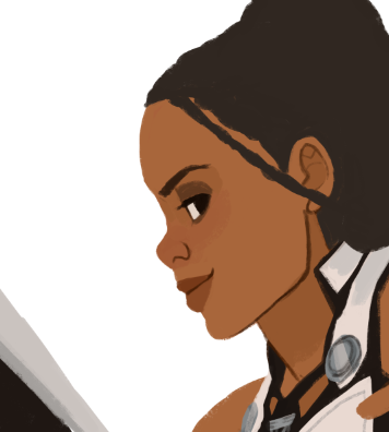 i love her big forehead 