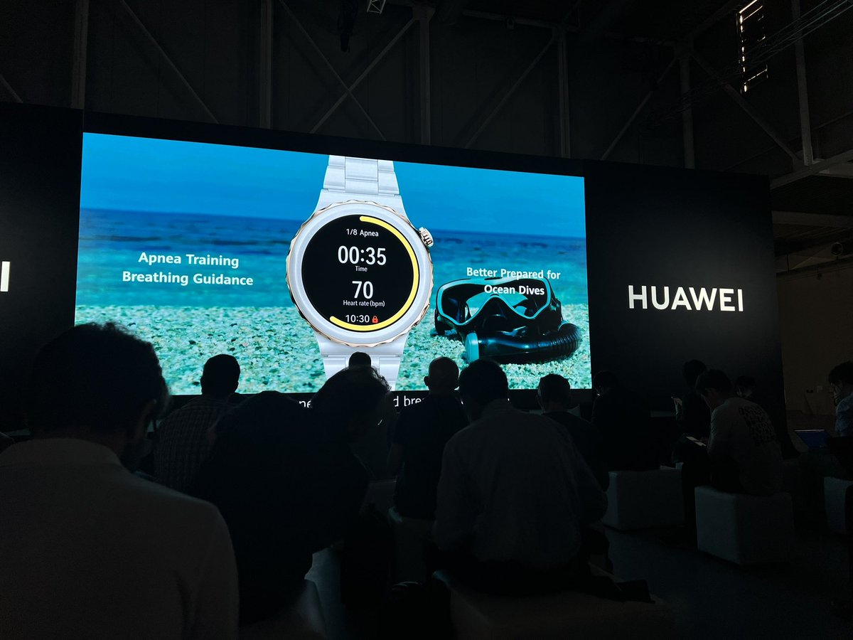 El nuevo #HuaweiWatchGT3Pro registra entrenos de buceo o apnea💦
#LiveSmartWithHuawei