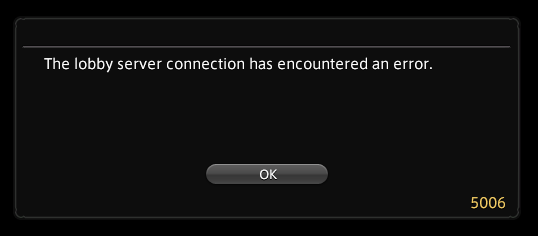 iSi1ent's tweet photo. @FF_XIV_EN @FFXIV_NEWS_EN Materia DC login servers have been down for the past two hours (Error 5006) #FFXIV https://t.co/RRxiXjswDz