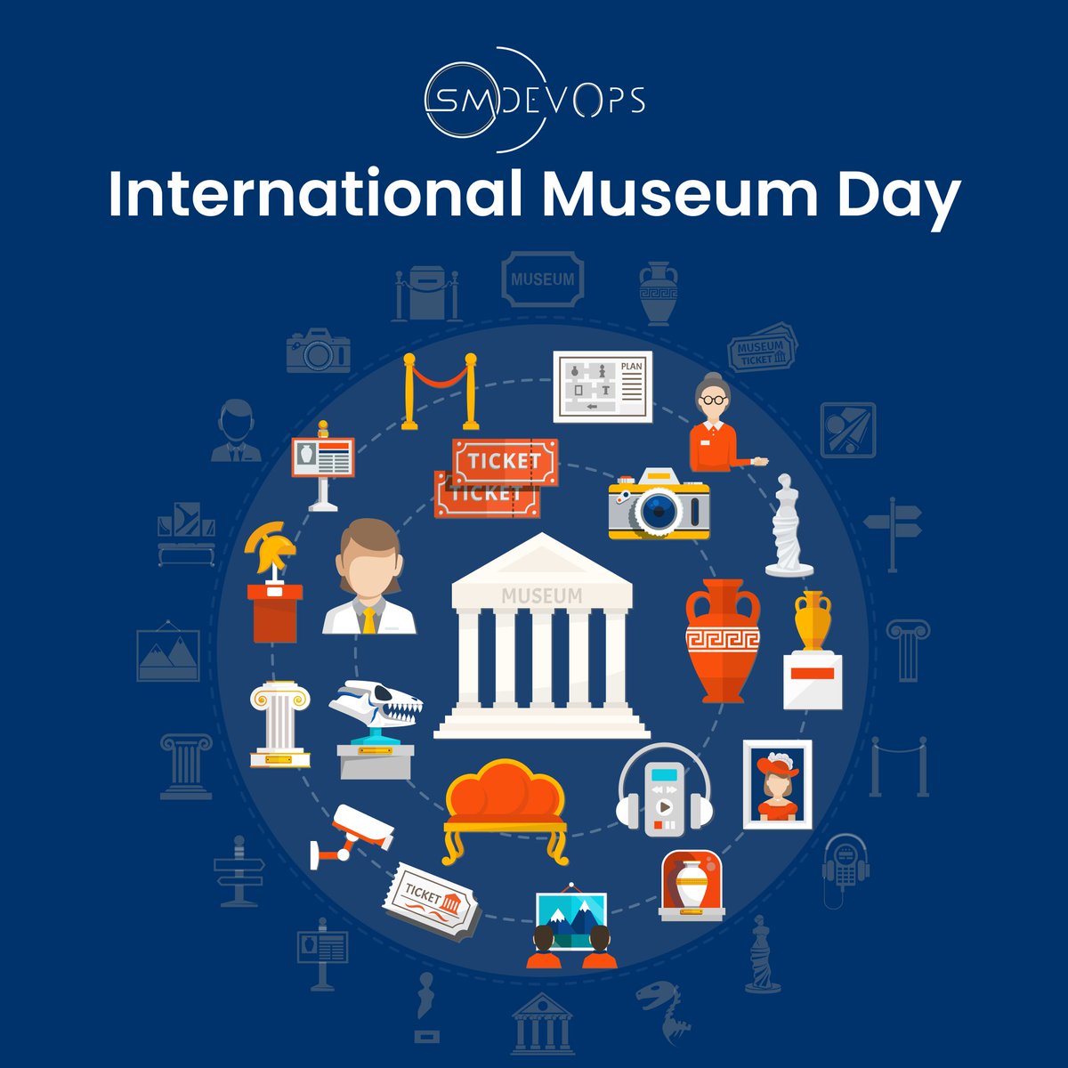 smdevops's tweet image. #InternationalMuseumDay2022 : It is observed on May 18th annually to spread awareness about museums, which are the means of cultural exchange, the development of mutual understanding, cooperation, and peace among people.
#InternationalMuseumDay #Cultural #Heritage
