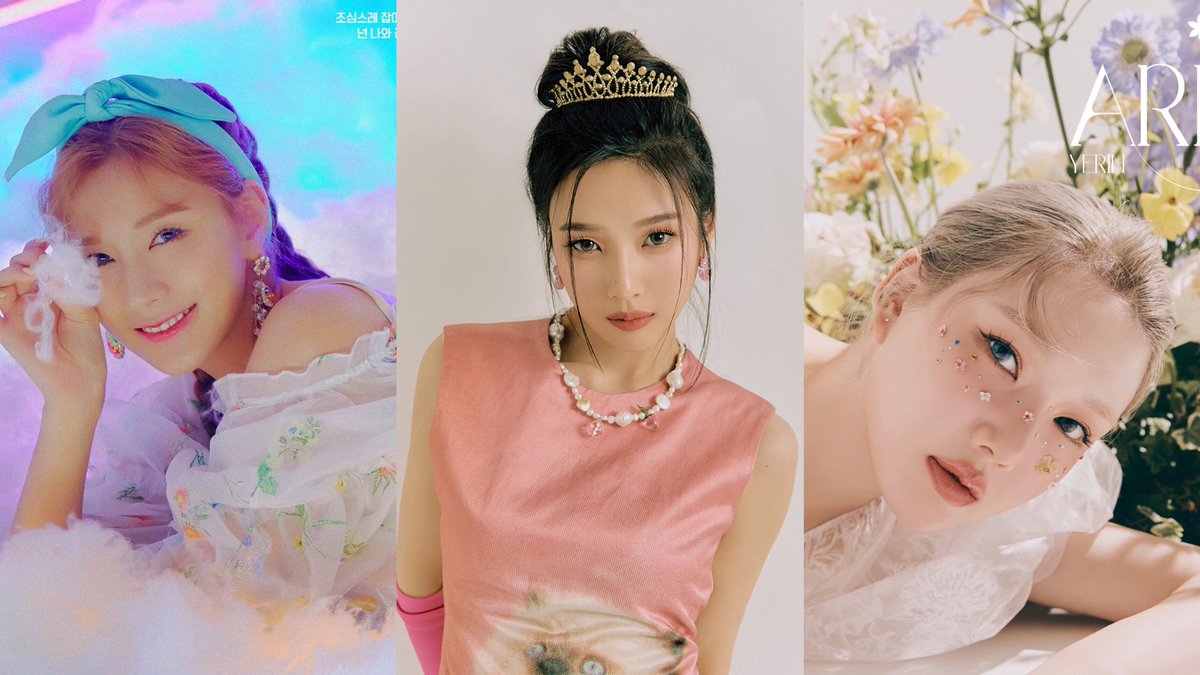 gg! they're completed now! ohjungpark's soloists; hayoung, joy, and yerin 💗