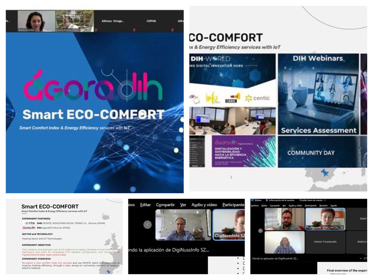 Hoy se ha presentado el experimento realizado con Rointe denominado "Toward smart comfort index and energy efficiency services with #iot" en la jornada de seguimiento final de Proyectos del #DIHWold
<a href="/Ceeict/">CEEIC</a> <a href="/infoRMurcia/">Instituto de Fomento</a> <a href="/CenticTwitt/">CENTIC</a>