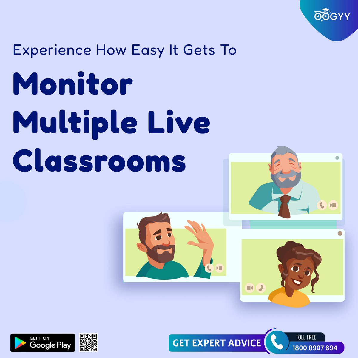 Oogyy_App's tweet image. Take a breather before the start of the academic year, and let Oogyy transform your school or college for efficiency and convenience. 

Toll Free - 18008907694
Sign Up - oogyy.com

Download Now - play.google.com/store/apps/det…

#onlinelearning #elearning #Classlogic