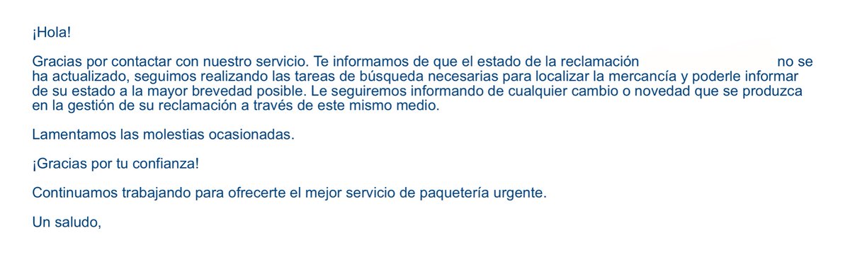 CoffeeFellow's tweet photo. @CorreosExpress @Cex_responde Desearía saber dónde está mi correo “express” (?)

Increíble que en pleno siglo XXI, no sepan el paradero de una carta certificada. https://t.co/iiGjRx6c4E