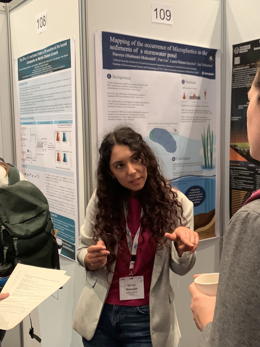 Claudia Lorenz (@claudiachelonia) on Twitter photo Curious why buoyant #microplastics like PE and PP can be found abundantly in the sediments of a stormwater pond? Then join <a href="/ShabnamMolazad1/">Shabnam Molazadeh</a> at her poster (109) here at #SETACCopenhagen. Curious why buoyant #microplastics like PE and PP can be found abundantly in the sediments of a stormwater pond? Then join <a href="/ShabnamMolazad1/">Shabnam Molazadeh</a> at her poster (109) here at #SETACCopenhagen.