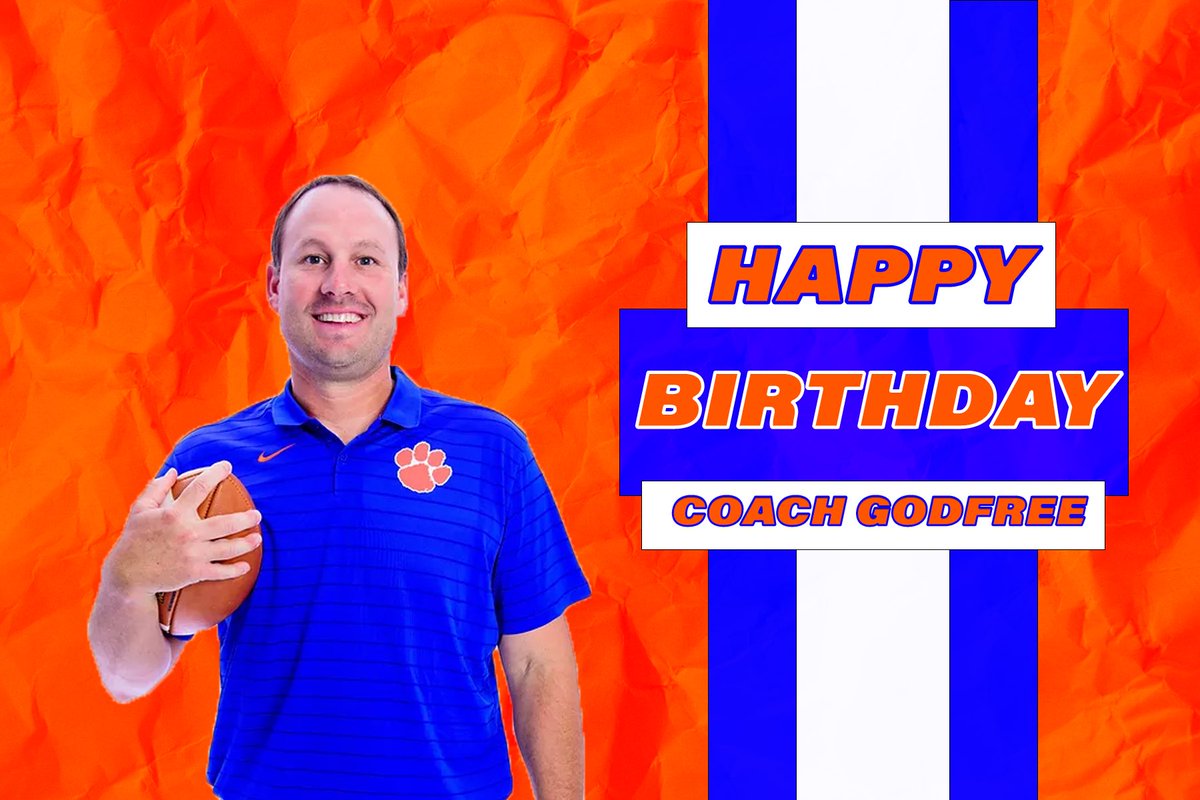 ParkviewFB's tweet photo. Happy Birthday to our fearless leader! We appreciate the time and effort you put in our program! If you see him today, give Coach Godfree a big shout out!! #ALLIN https://t.co/unqeaMBzyg