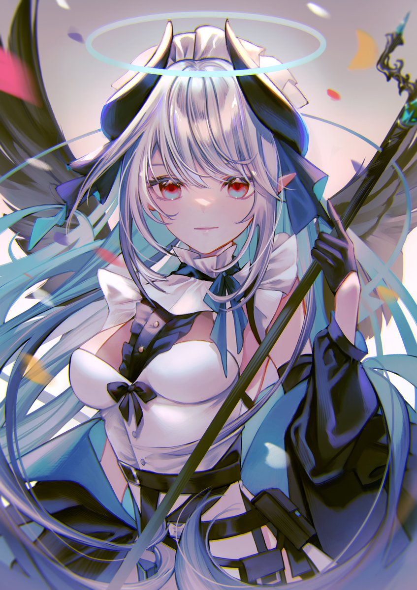 「あくまメリルさま@bookVtuber
skebにて描かせていただきました!アー」|冬海 煌Fuyuumi kou仕事募集中のイラスト