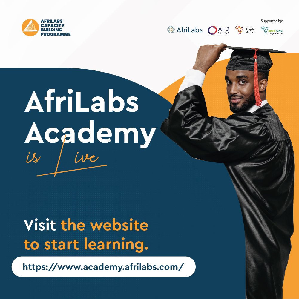zixtechhub's tweet photo. The #AfriLabsAcademy Platform is Live
Visit https://t.co/vT8VFcklPL now to start learning.
#AfriLabsCapacityBuildingProgramme #AfriLabs #WeAreAfriLabs https://t.co/FzLKKUEvMB https://t.co/63XDgpnPE0