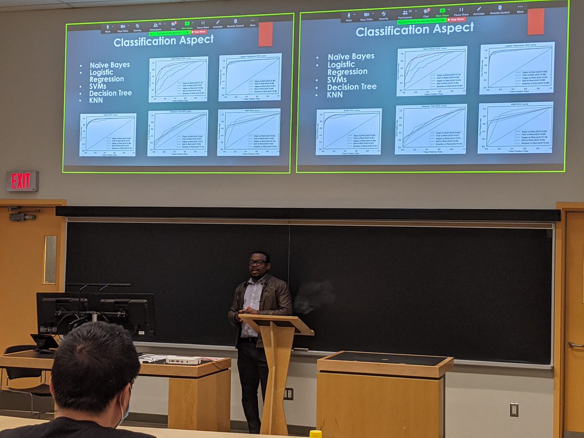 theACADIC's tweet photo. Incubation Day 2022! Our very own @BlessingManB gave an amazing talk on Determining the impact of Omicron variant in vaccine uptake in South Africa using Twitter data!! @YUResearch @JamesOrbinski @York_CDM @IDRC_CRDI @Sida @MathTaskForce @GlobalSAI4COVID @BlessingManB https://t.co/A9FxYXTijB