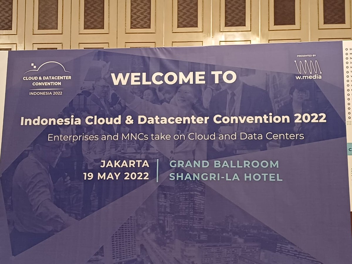 DailyHostNews's tweet photo. .@SabariSampath, CSO, DHN with the team at the Indonesia Cloud &amp; Datacenter Convention 2022. 

Please register onsite at Shangri-La Hotel if you have not done so.

Online agenda➡️https://t.co/ZH1Nz7sM9C

#cloudcomputing #datacenter #IDCDC2022 https://t.co/bZb4a9oNat