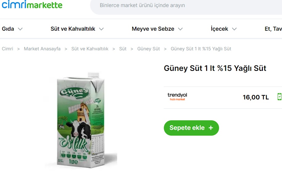 1 Litre süt ulan bu! 16 TL ! ülkeyi ne hale getirdiniz lan! emeği olanların Allah belasını versin dedikçe, Allah yürü ya kulum diyor! anlamadım hiç bir şey!

Mustafa Kemal Atatürk
 #SiyasetDeğilStandup 
#dolar 
#Bitcoin
#Terra_Luna
#SorosBununEvladı 
Ahmet Ağaoğlu