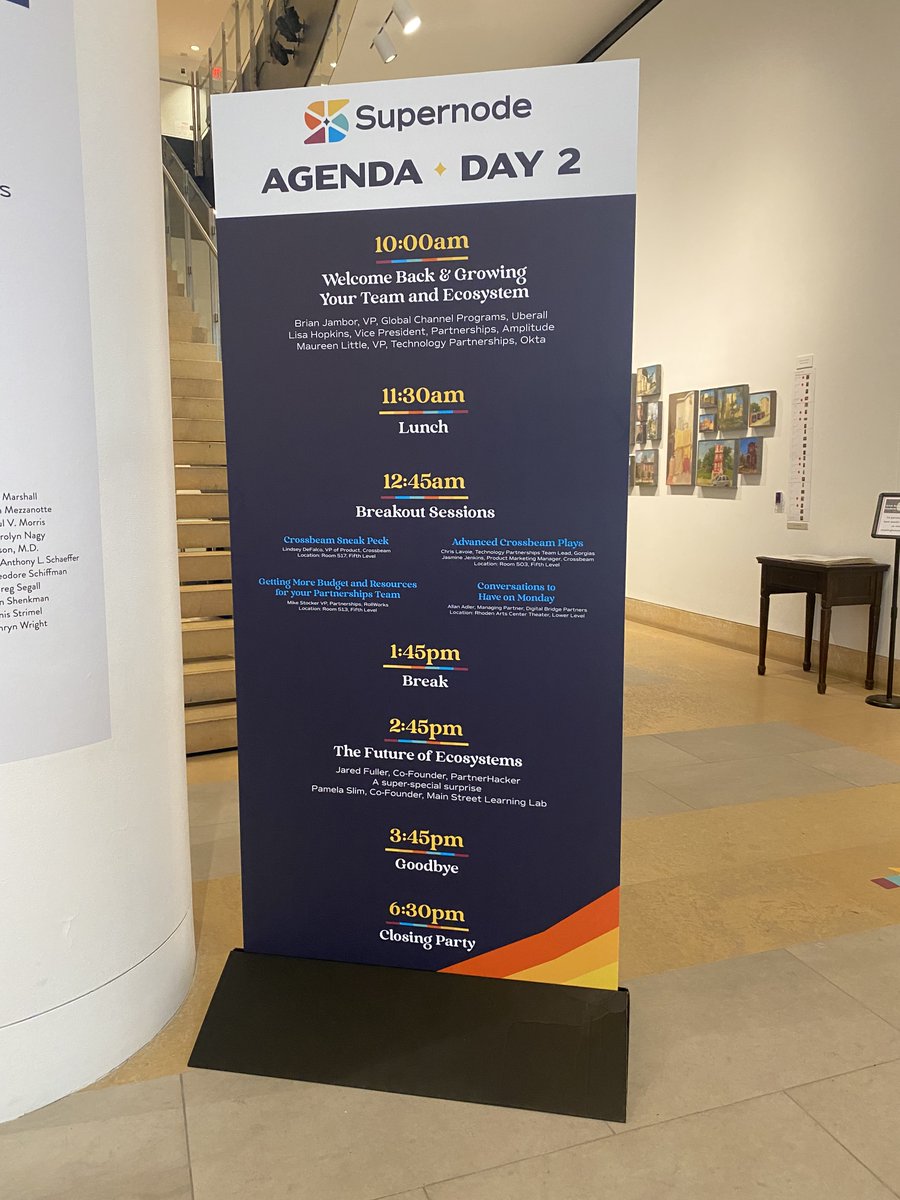 Crossbeam's tweet photo. It's a beautiful day for #Supernode22!
Attendees: get ready for an exciting agenda and lots of fun! https://t.co/ApPTSIM4J9