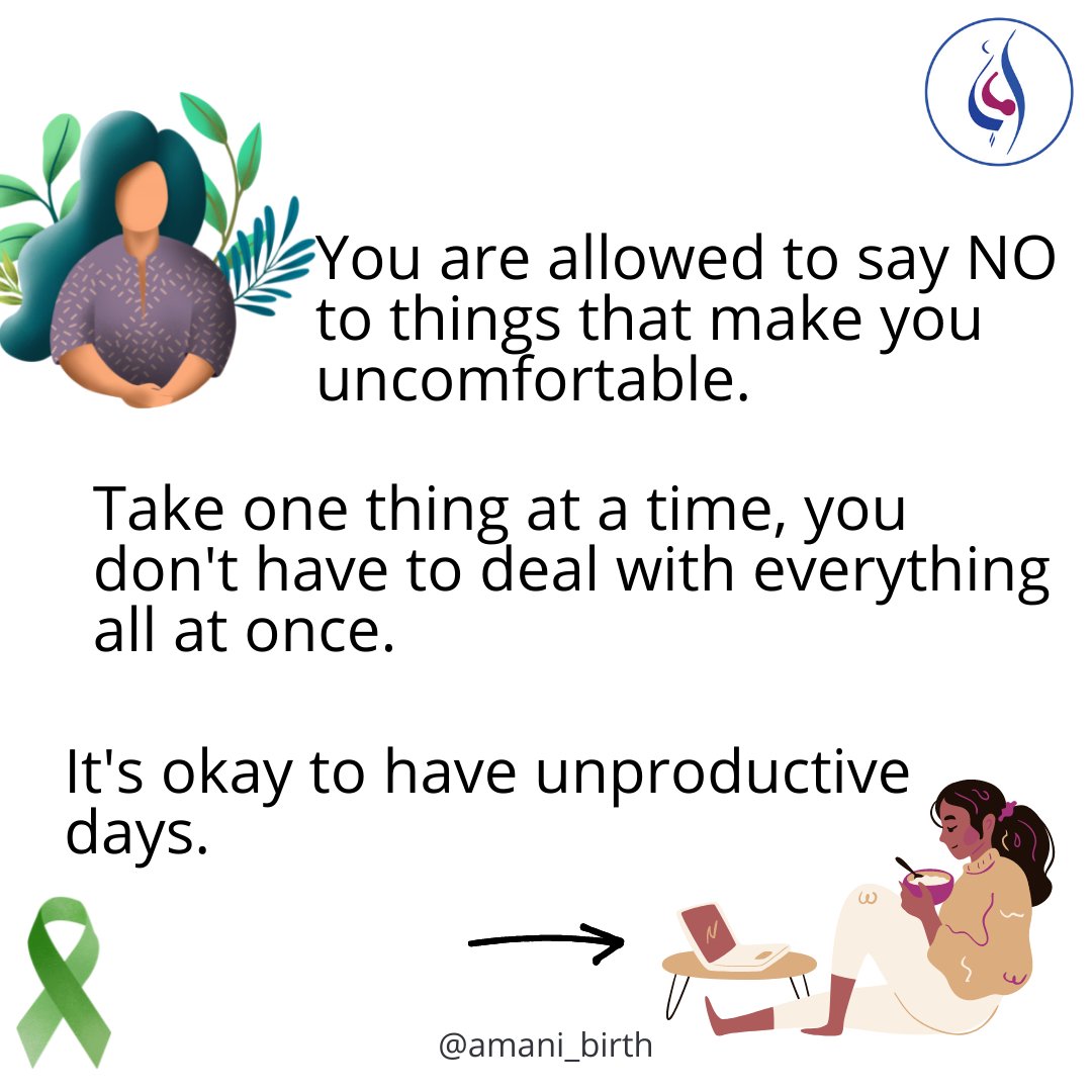 AMANI_Birth's tweet photo. 💚Here are a few quick reminders to help you to bring your thoughts into perspective and remind you that you are not alone because we are 𝐓𝐨𝐠𝐞𝐭𝐡𝐞𝐫 𝐟𝐨𝐫 𝐌𝐞𝐧𝐭𝐚𝐥 𝐇𝐞𝐚𝐥𝐭𝐡!
#together4mentalhealth #mentalhealth #mentalhealthawareness #amanibirth https://t.co/saNVOCOaWr