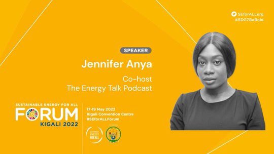 TheEnergyTalk's tweet photo. Happening soon!⏳

It’s 4️⃣5️⃣ minutes to “A Seat at the Table: #SDG7 Young Professionals”. Join our co-host, @jeni_anya, and other young professionals speak about their career experiences in #energy

The time is 15:30 CAT, and the venue is the Youth Hub!
#SEforALLForum https://t.co/4fJUZ3W29i