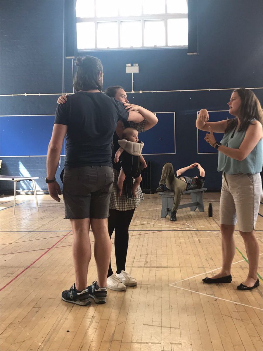 We ARE Opera Holland Park. 

Rehearsals for #OHPOnegin #OHPYoungArtists with YA director <a href="/Emma_L_Black/">Emma Black (Lander)</a>, <a href="/AnnaCooperMezzo/">Anna Cooper</a> and a VERY young artist Phoebe <a href="/operahollandpk/">Opera Holland Park</a>