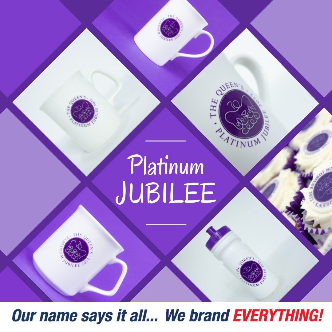 #PlatinumJubilee ready? 👑
If not, don't worry! 
Get in the spirit with Branded #PromotionalProducts: loom.ly/PHZTLqM  💜

#BrandedMerchandise #BankHoliday #Jubilee