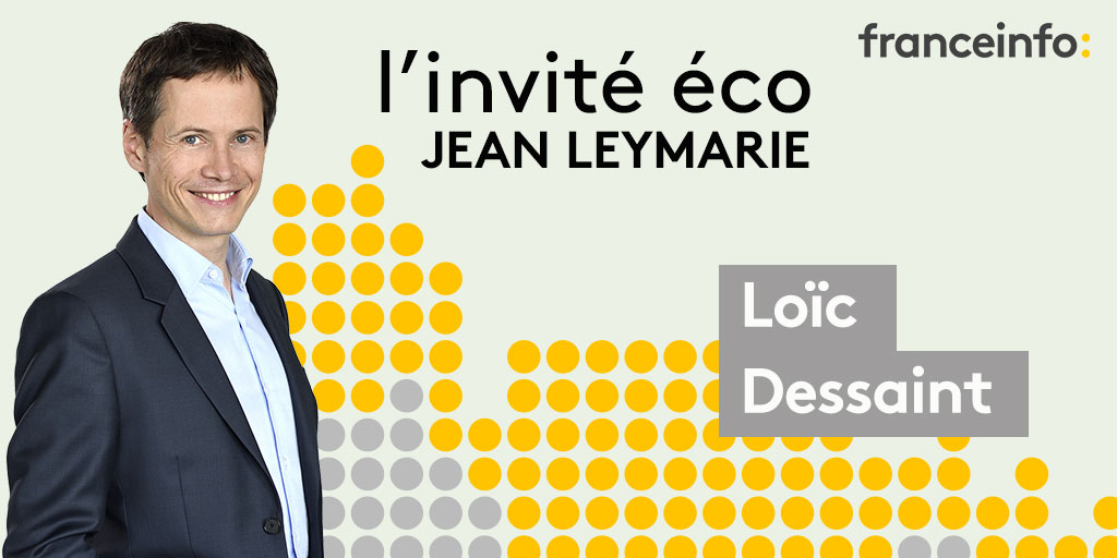 ▶️ Loïc Dessaint, directeur général de Pronxinvest, cabinet de conseils aux actionnaires, est l'invité éco de <a href="/Jean_Leymarie/">Jean Leymarie</a> à 17h50 sur franceinfo.

Radio📻⤵️
francetvinfo.fr/en-direct/radi…
Télévision 📺⤵️
francetvinfo.fr/en-direct/tv.h…