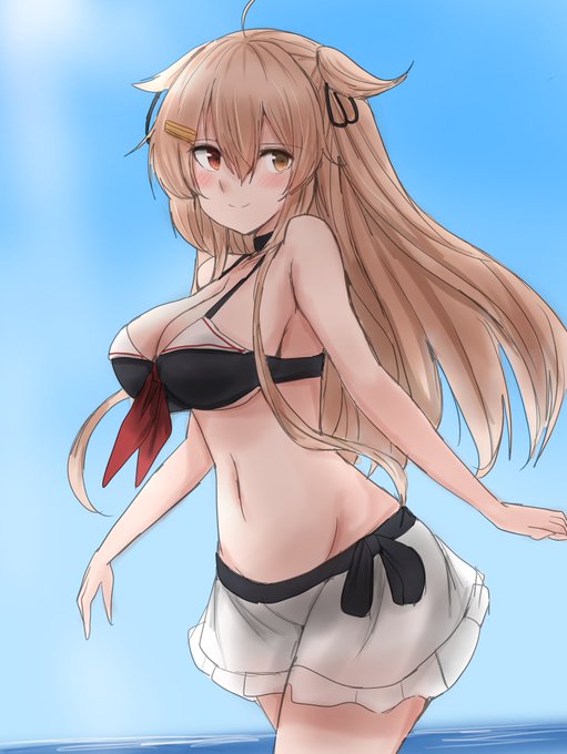 水着村雨ちゃん。 