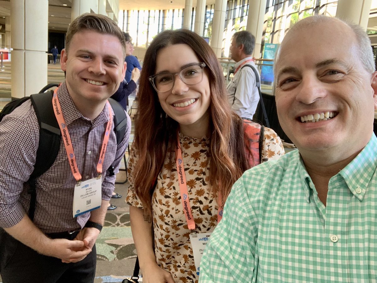 PaulSmithATD's tweet photo. #atd22 Author Booking Signing #ATDReunionSelfie with Ryan Wilhite and Miranda Meche @atd #SOJT #LearningWhileWorking https://t.co/JvlfKWa10S