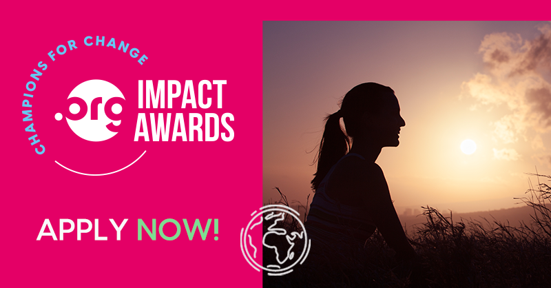 PIRegistry's tweet photo. Make your impact known! The 2022 .ORG Impact Awards are now accepting applications from mission-driven organizations making our world a better place. Be part of our global class of changemakers: apply today!