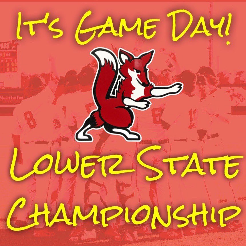 HartsvilleSBC's tweet photo. Come out and support the Red Foxes as we take on Airport in the Lower State Championship today at 5:30! Let’s pack The Jimmy! Go Foxes! 🦊 🦊 🦊 https://t.co/49S0aGgKd1
