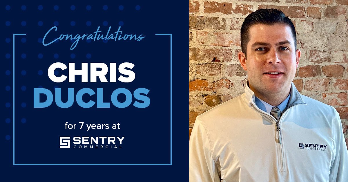 Sentry_Comm's tweet image. Sentry Commercial is celebrating 7 years with @chrisduclos1! Happy Sentry-Versary Chris! We look forward to what the future holds. 

lnkd.in/gZqVn7AB

#SentryCommercial #WorkAnniversary #LifeAtSentryCommercial