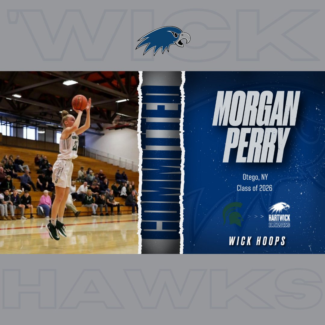 Let's keep it going with the girls from Unatego! 

Morgan joins the Hartwick WBB Class of 2026 from Otego, NY!

🏀🔵⚪🏀🔵⚪
#WickHoops #D3WBB #E8Hoops