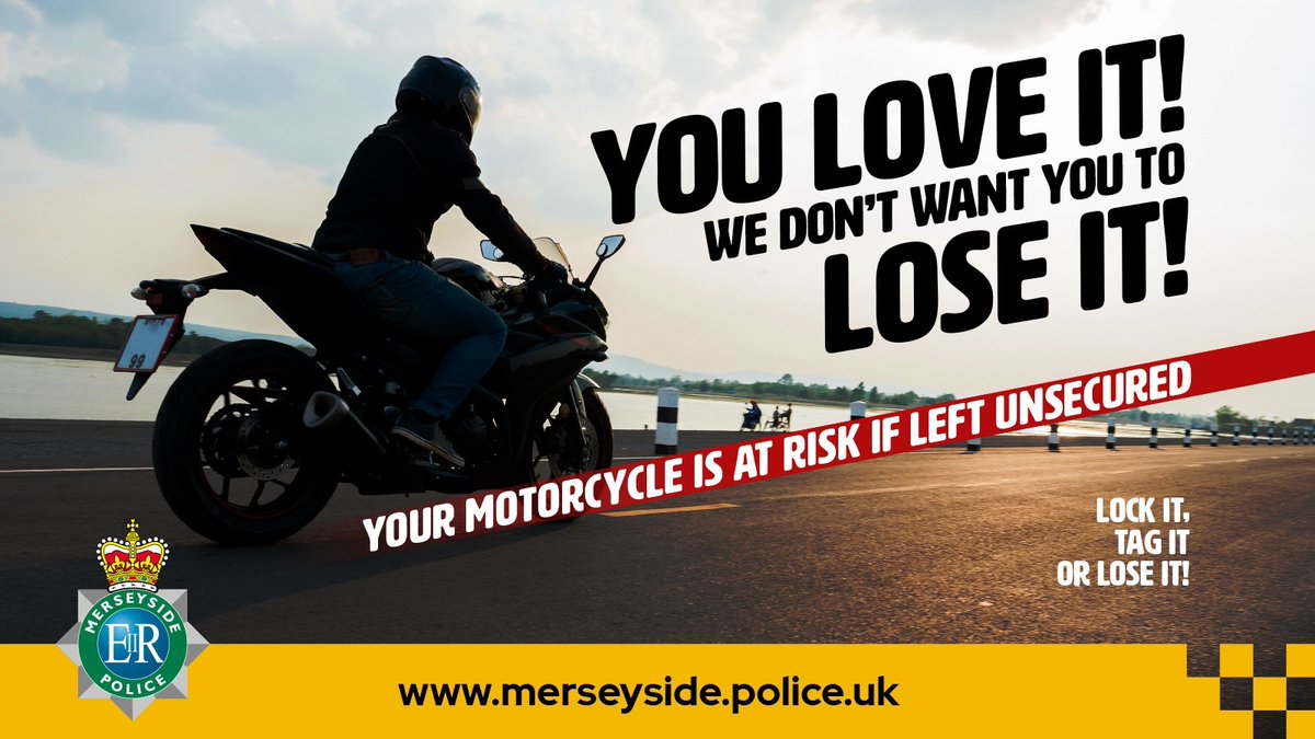 MerseyPolice's tweet photo. It's the Isle of Man TT at the end of the month and we're urging racegoers and motorcyclists to secure their bikes while staying in our region.

For more information and safety advice click here https://t.co/IalpZoSQTy

#IOMTT https://t.co/NyAhDuom0T