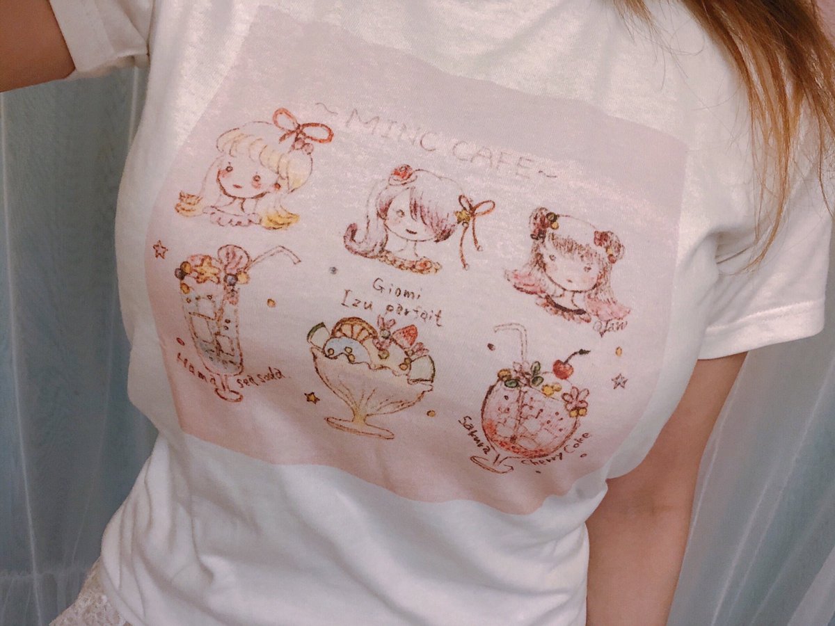 FG8n8nyan's tweet photo. #MINC のTシャツ届きました.｡◦♡
こちらはサンプルなので実際の商品とはイラストのサイズと色合いが異なります
販売品はもう少しイラストが小さく色も少し鮮やかになる予定です
 #下田黒船祭 に先駆けてベースでも販売してますのでぜひご覧ください

https://t.co/dH880ETPUv https://t.co/xEMiKvwmFu