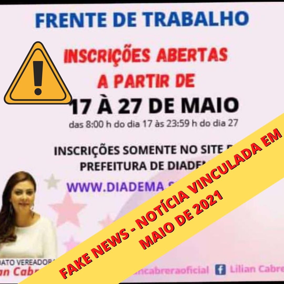 _LilianCabrera's tweet photo. Pessoal, ainda estou recebendo muitas informações de pessoas divulgando um post informando sobre as inscrições na frente de trabalho.

Esse post é de MAIO DO ANO PASSADO, ou seja, NÃO ESTÃO ABERTAS AS INCRIÇÕES. https://t.co/LIHHNs70Sk
